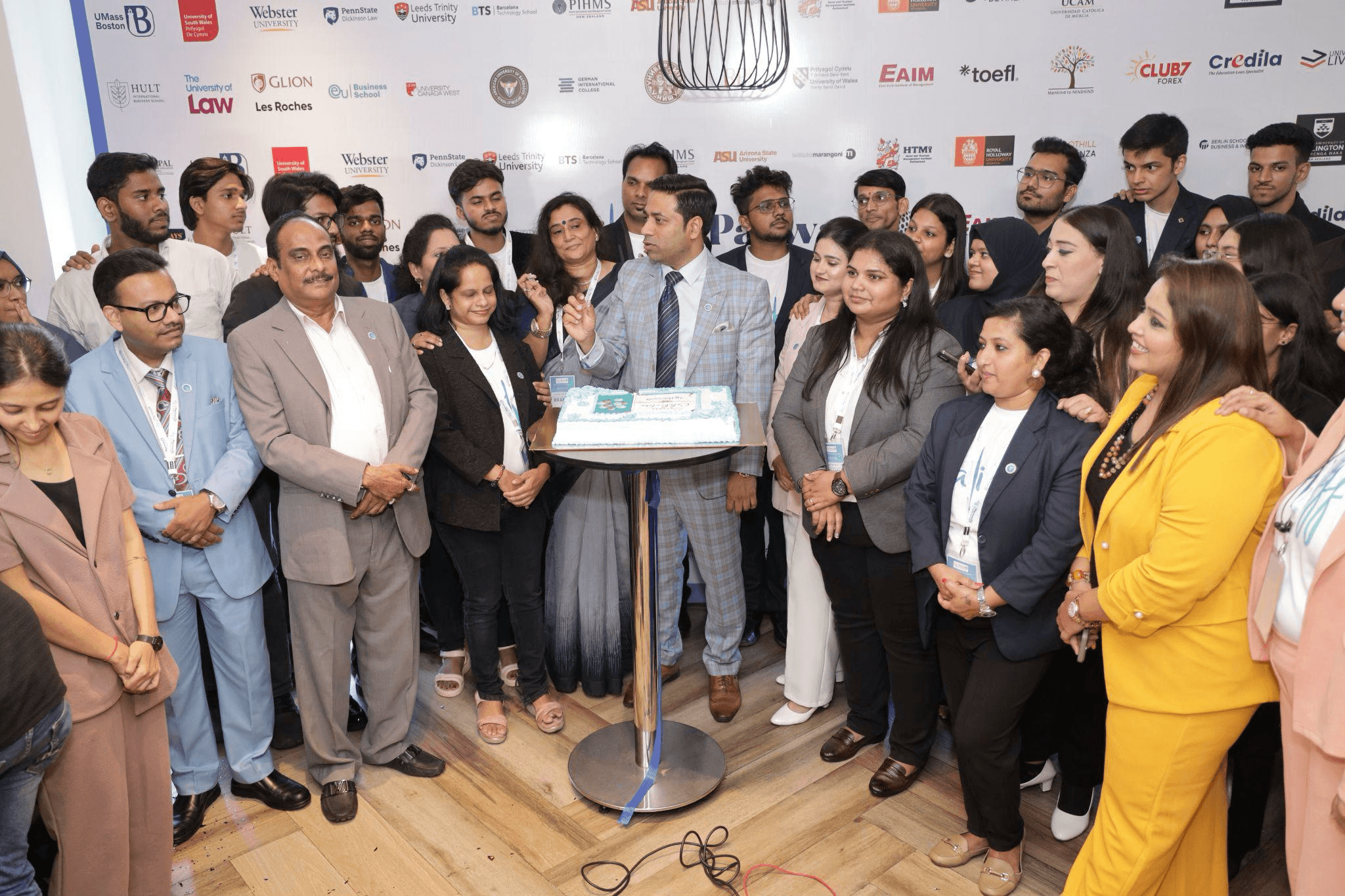 Success celebration, Parwazz Global Edu Fair, 2025